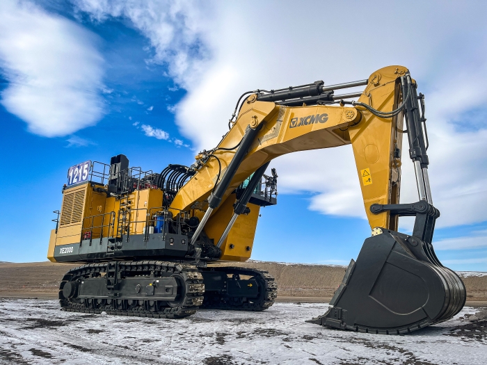 可动率超95%！徐工XE2000矿用挖掘机好评如潮
